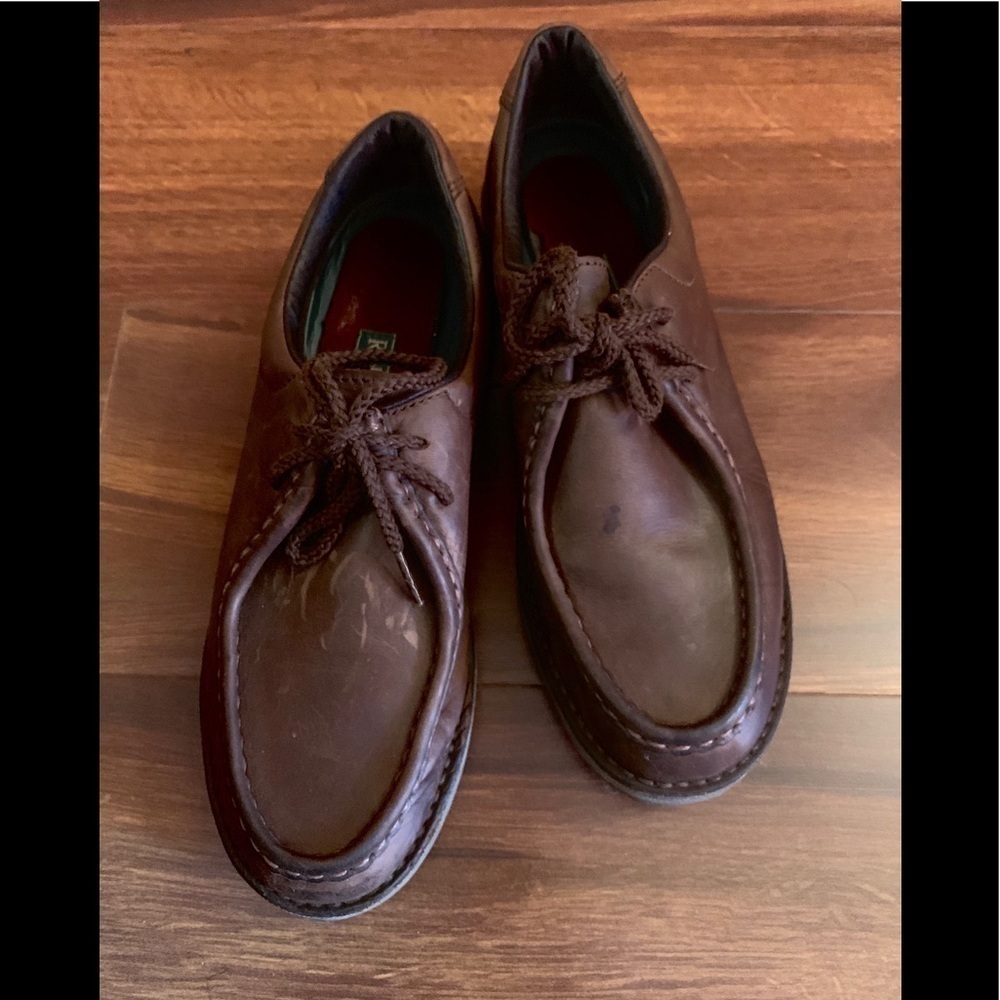 ROCKPORT Brown Leather Shoes Size 8W
